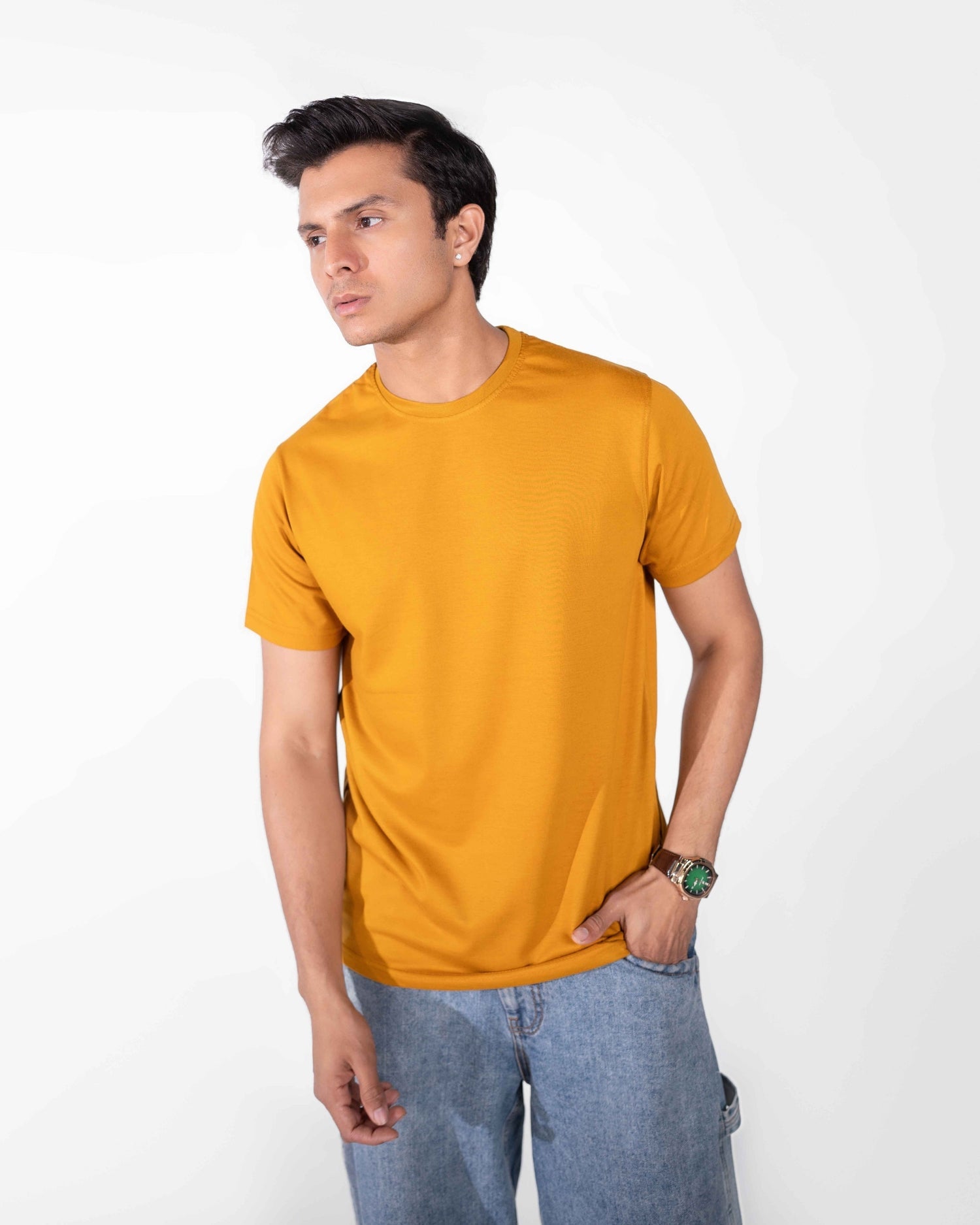 Orange Basic Tee