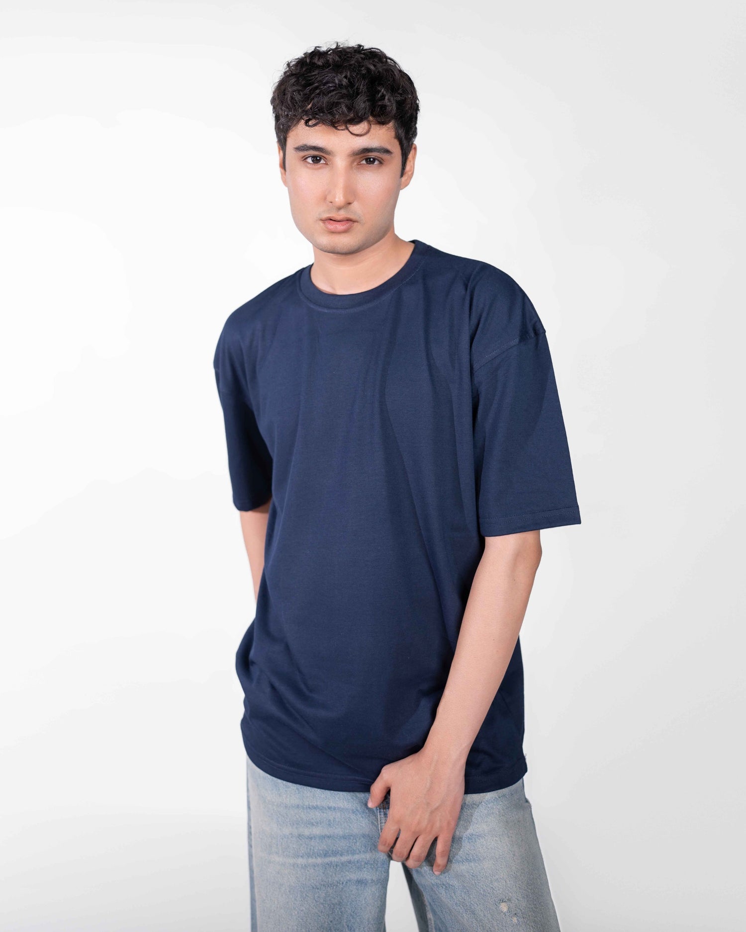 Basic Navy Blue Tee