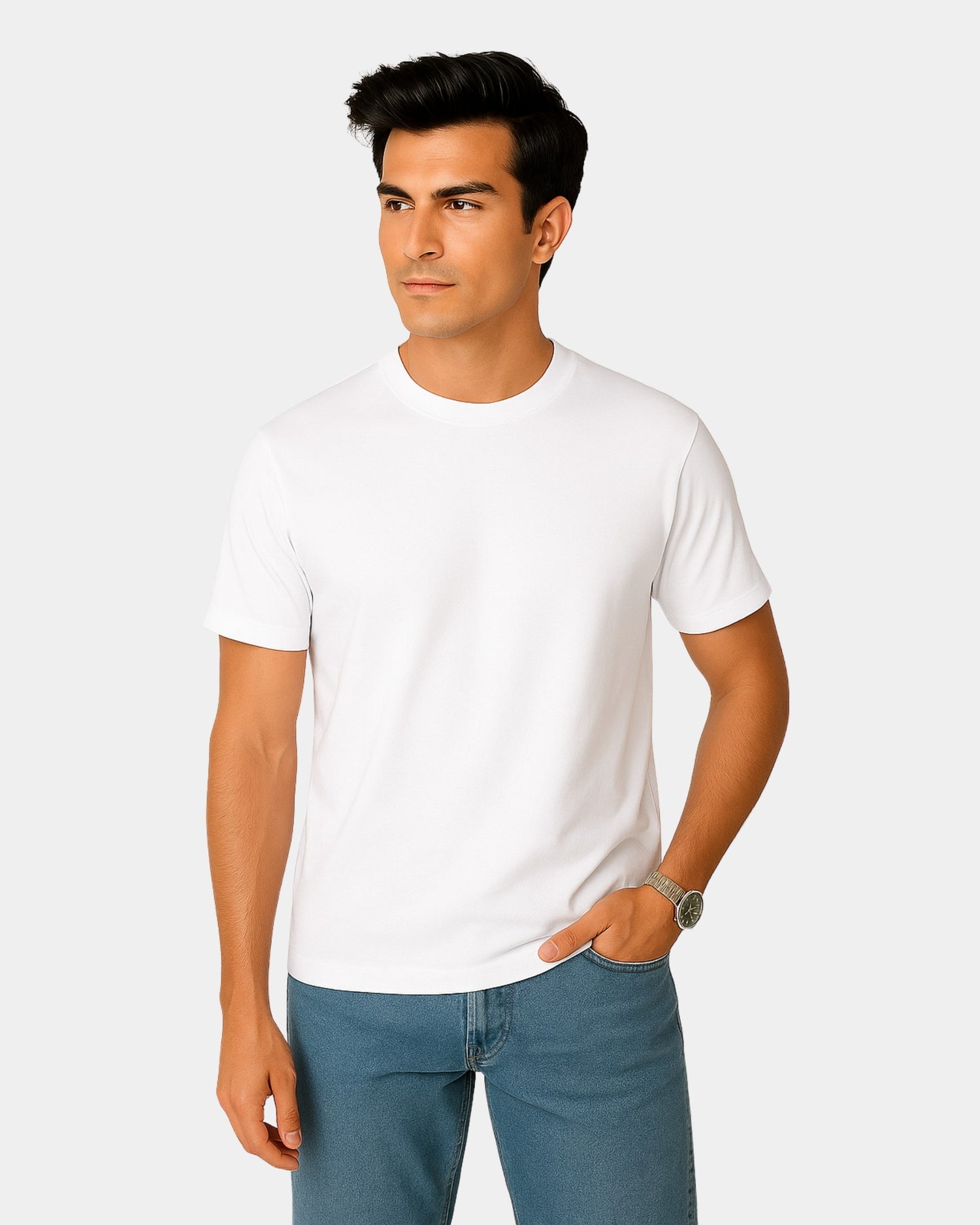 Basic White Tee
