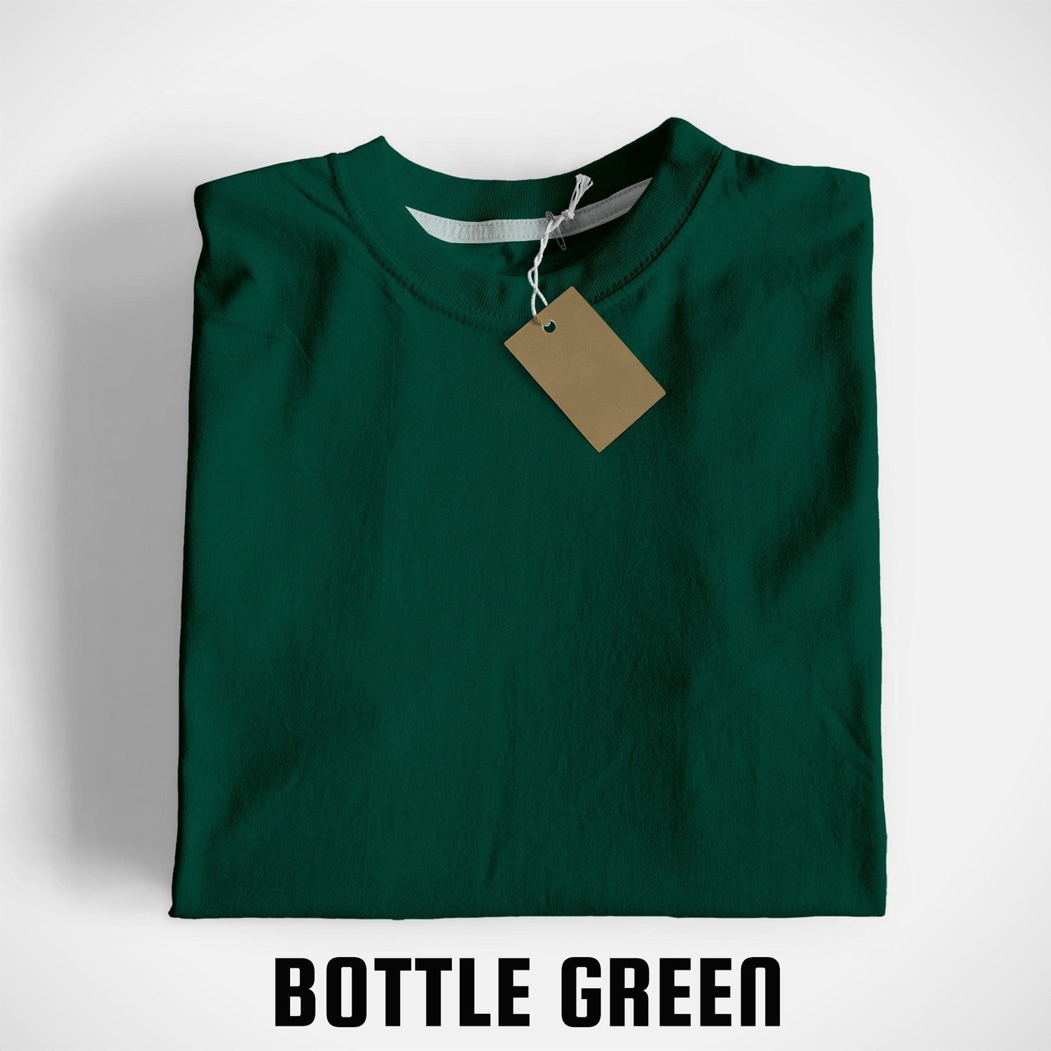 Bottle Green Basic Tee