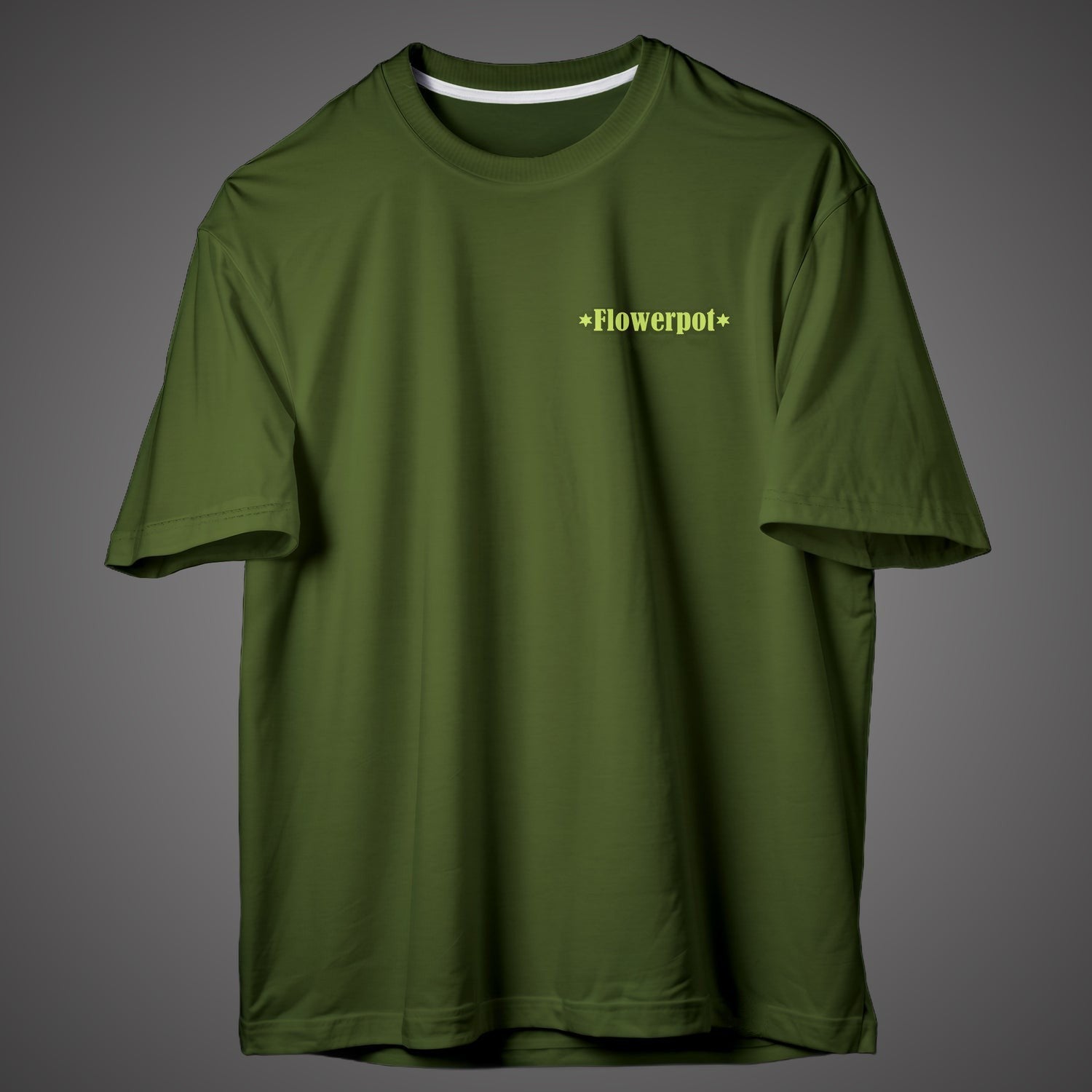 OVERSIZED FLOWER POT TEE