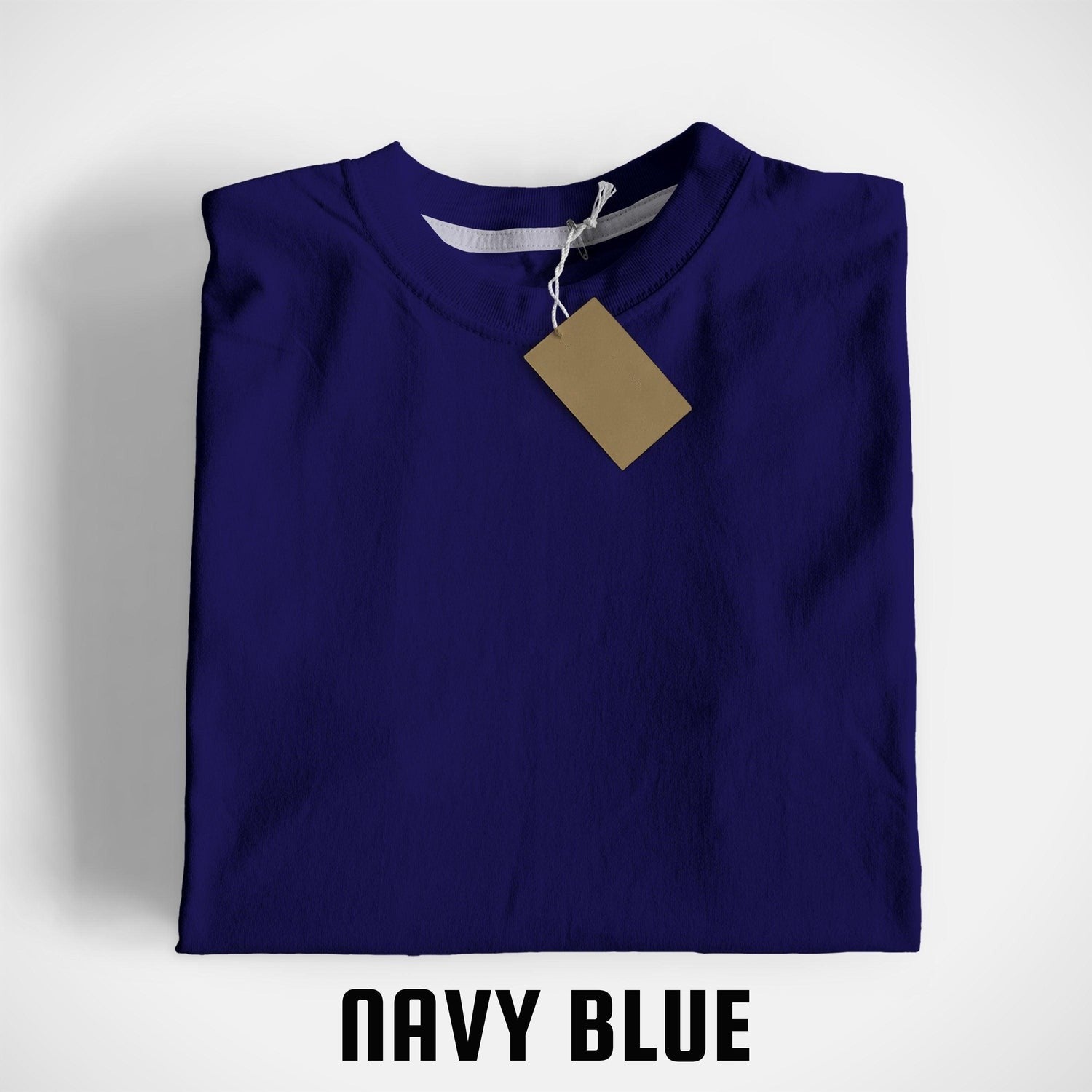 Navy Blue Basic Tee