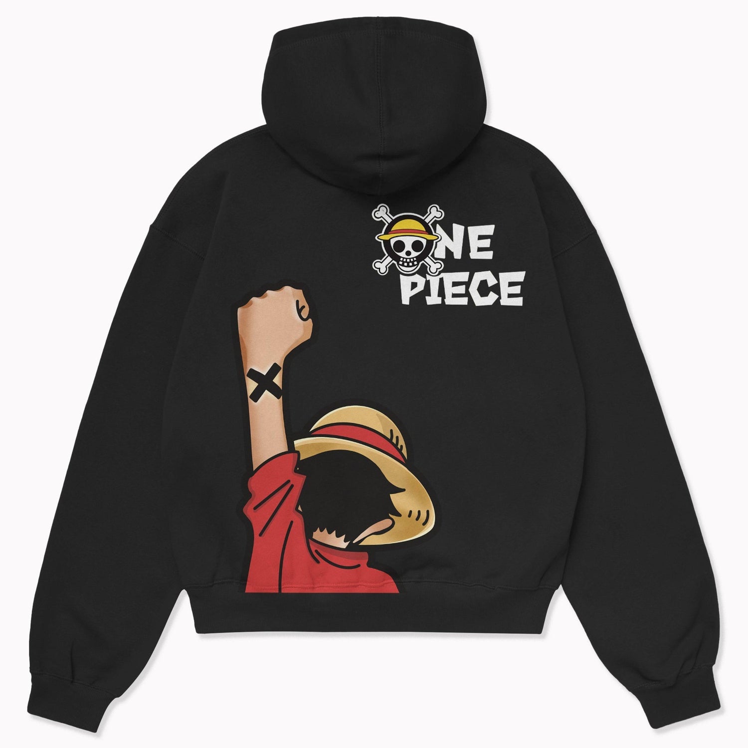 One Piece Oversized Graphic Hoodie