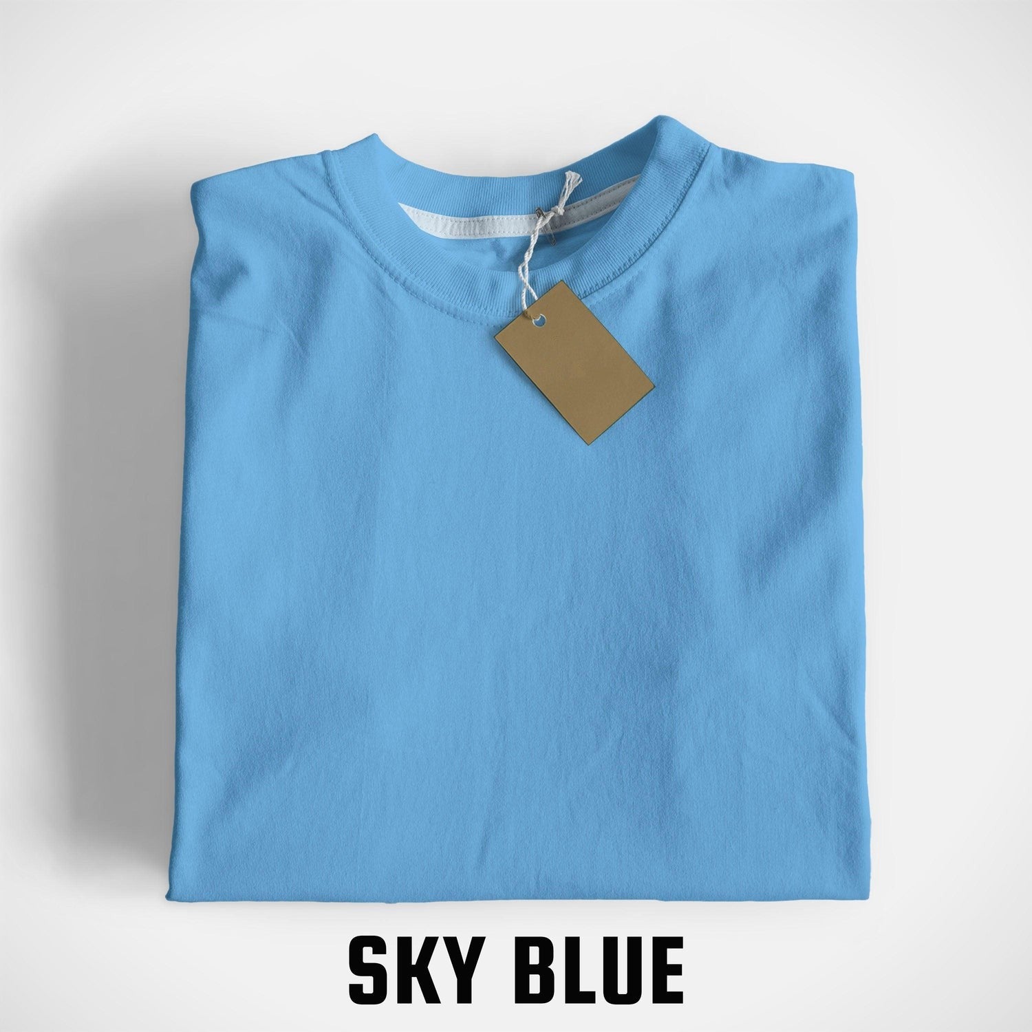 Sky Blue Basic Tee