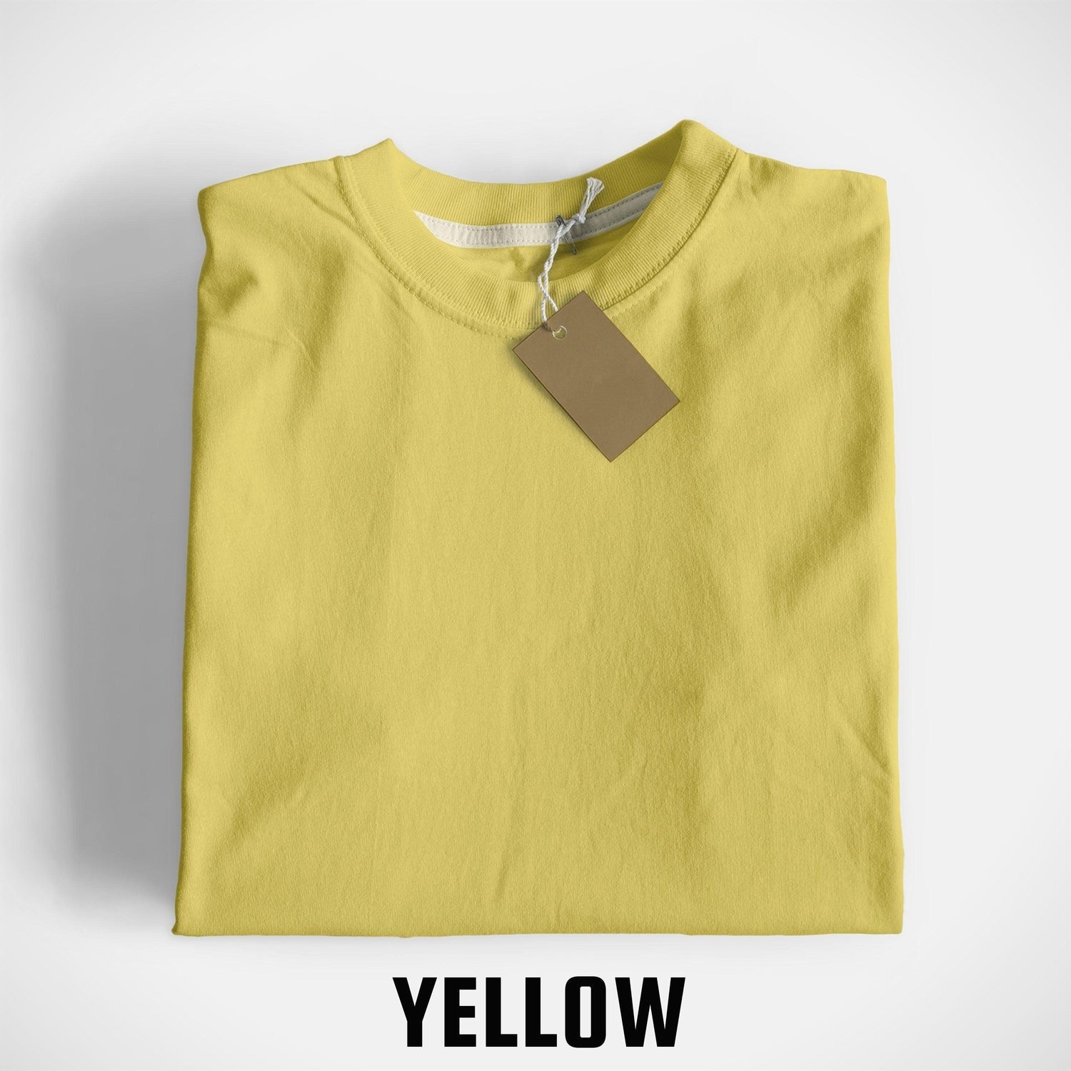 Yellow Basic Tee