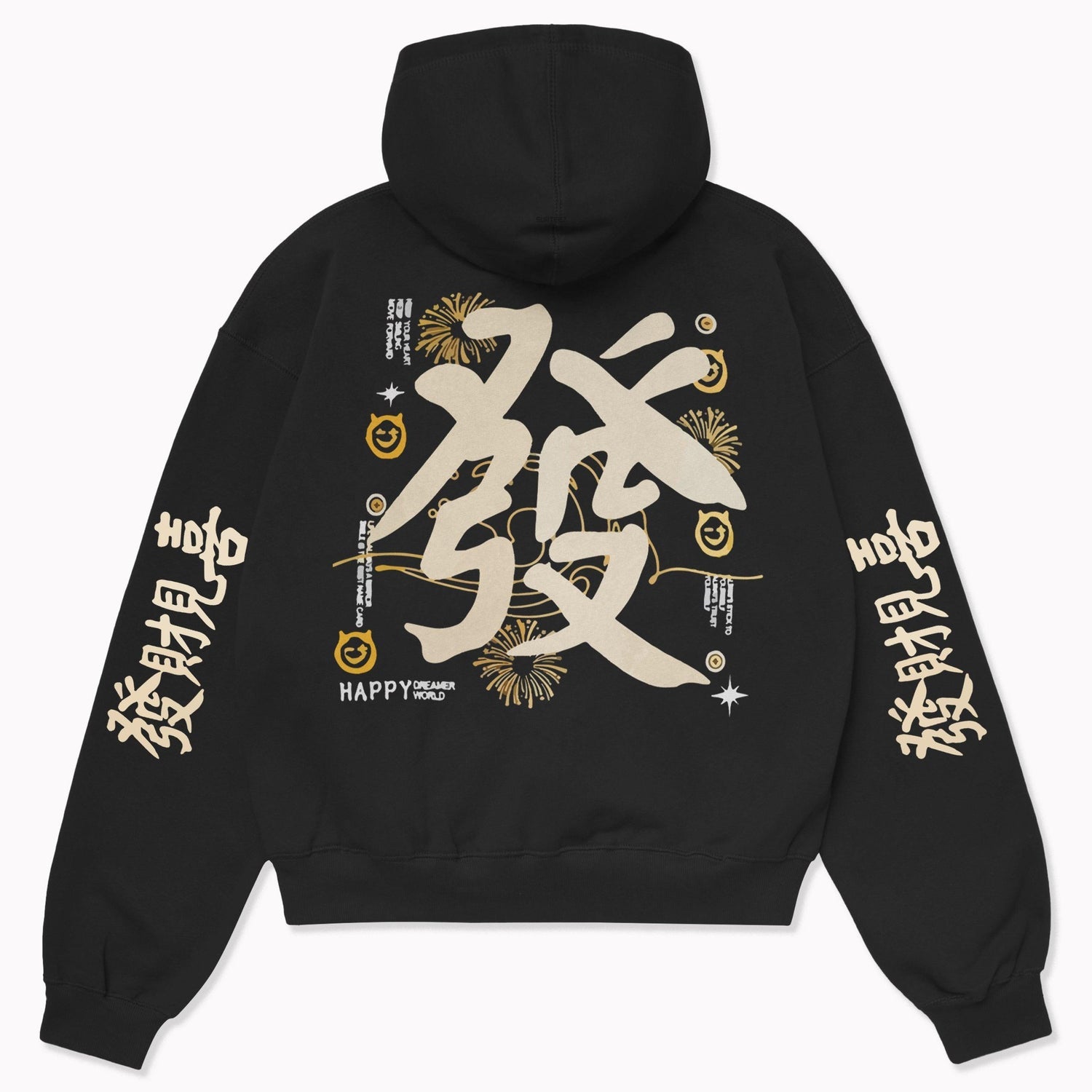 Dreamer World Oversized Graphic Hoodie
