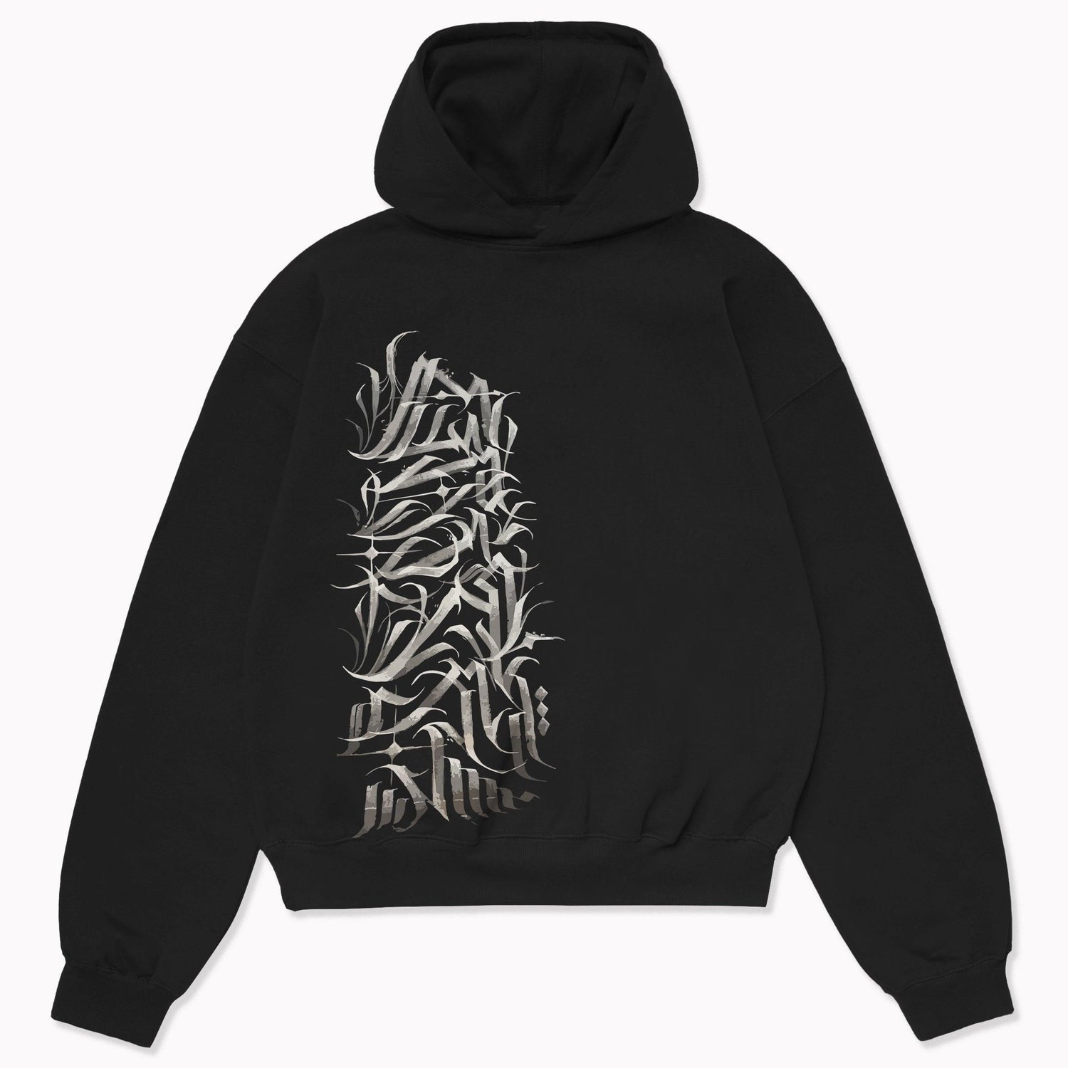 Gothic Oversized Graphic Hoodie