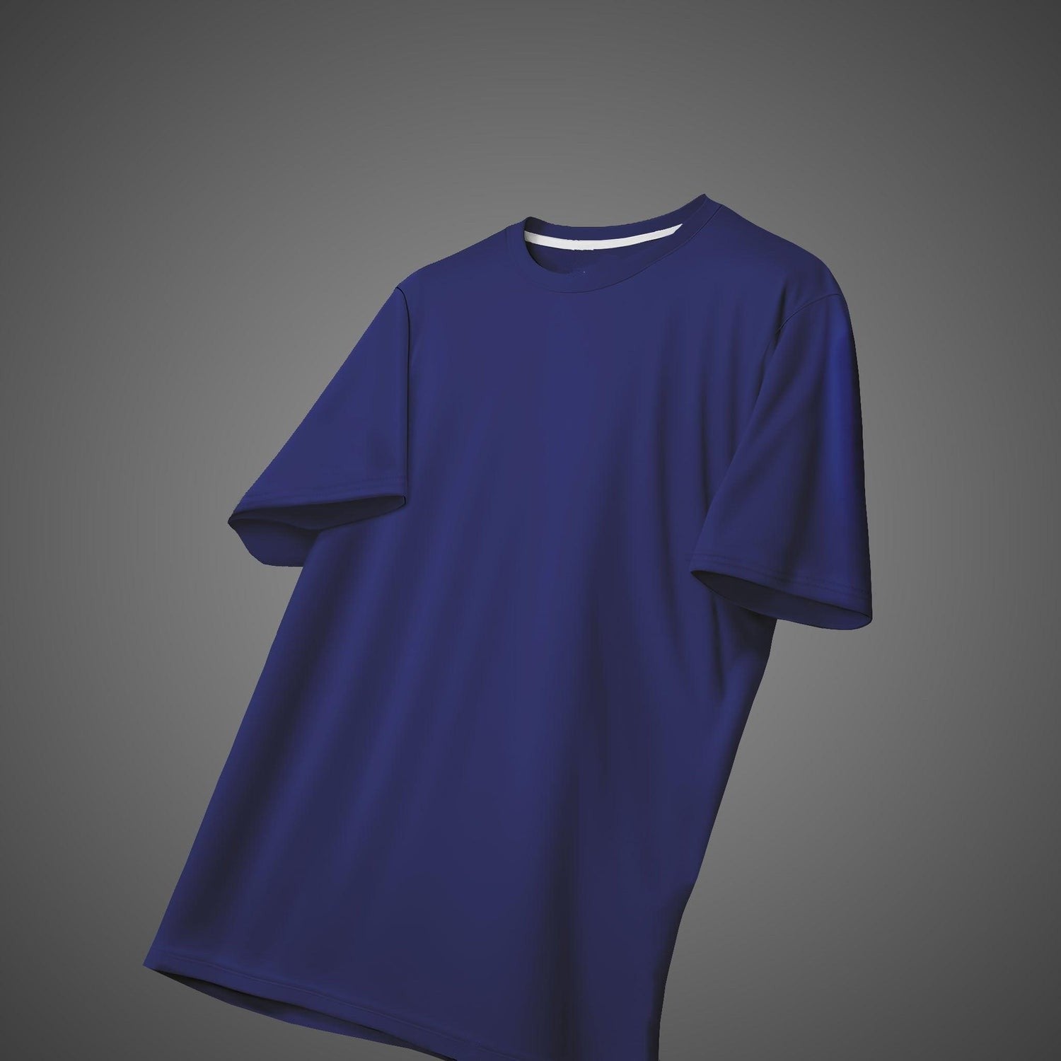 Oversized Navy Blue Tee