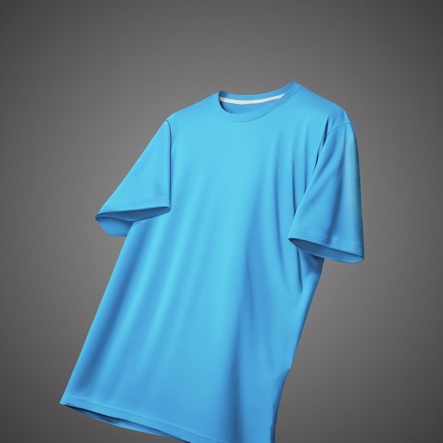 Oversized Sky Blue Tee