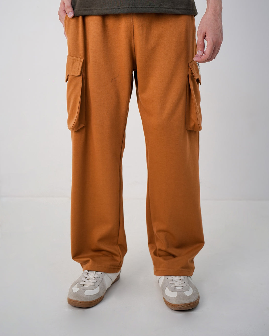 Rust Cargo Baggy Trouser