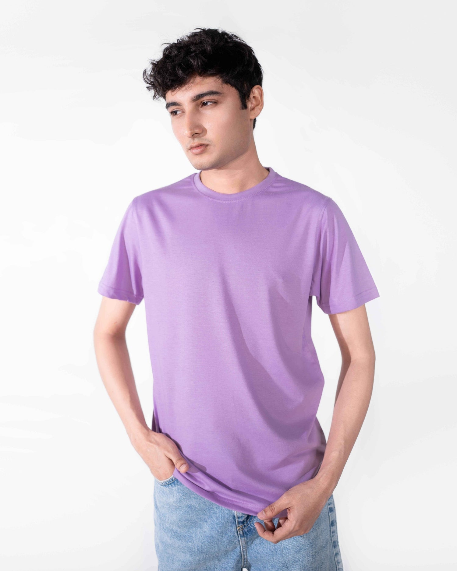Lavender Basic Tee