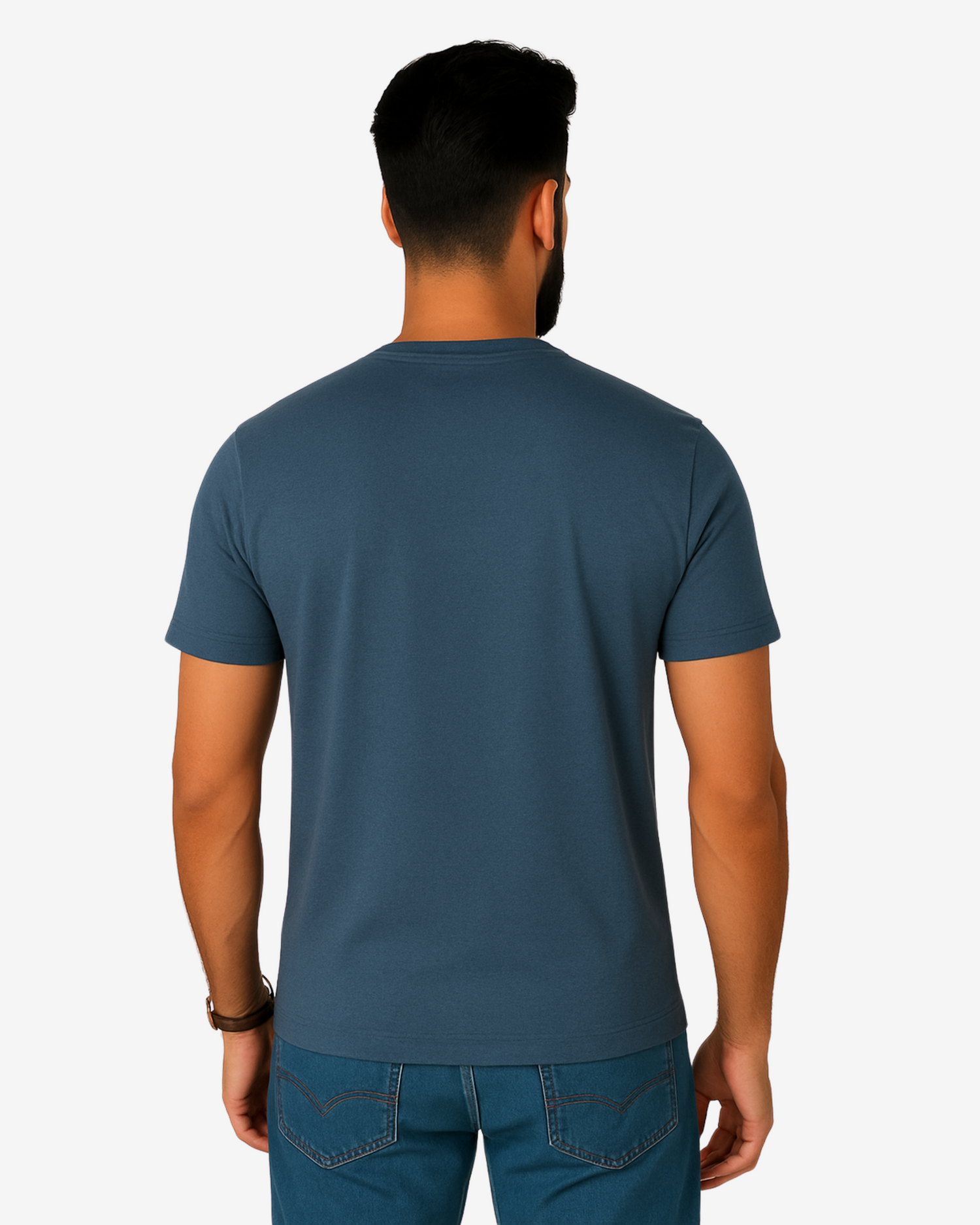 Star Blue Basic Tee