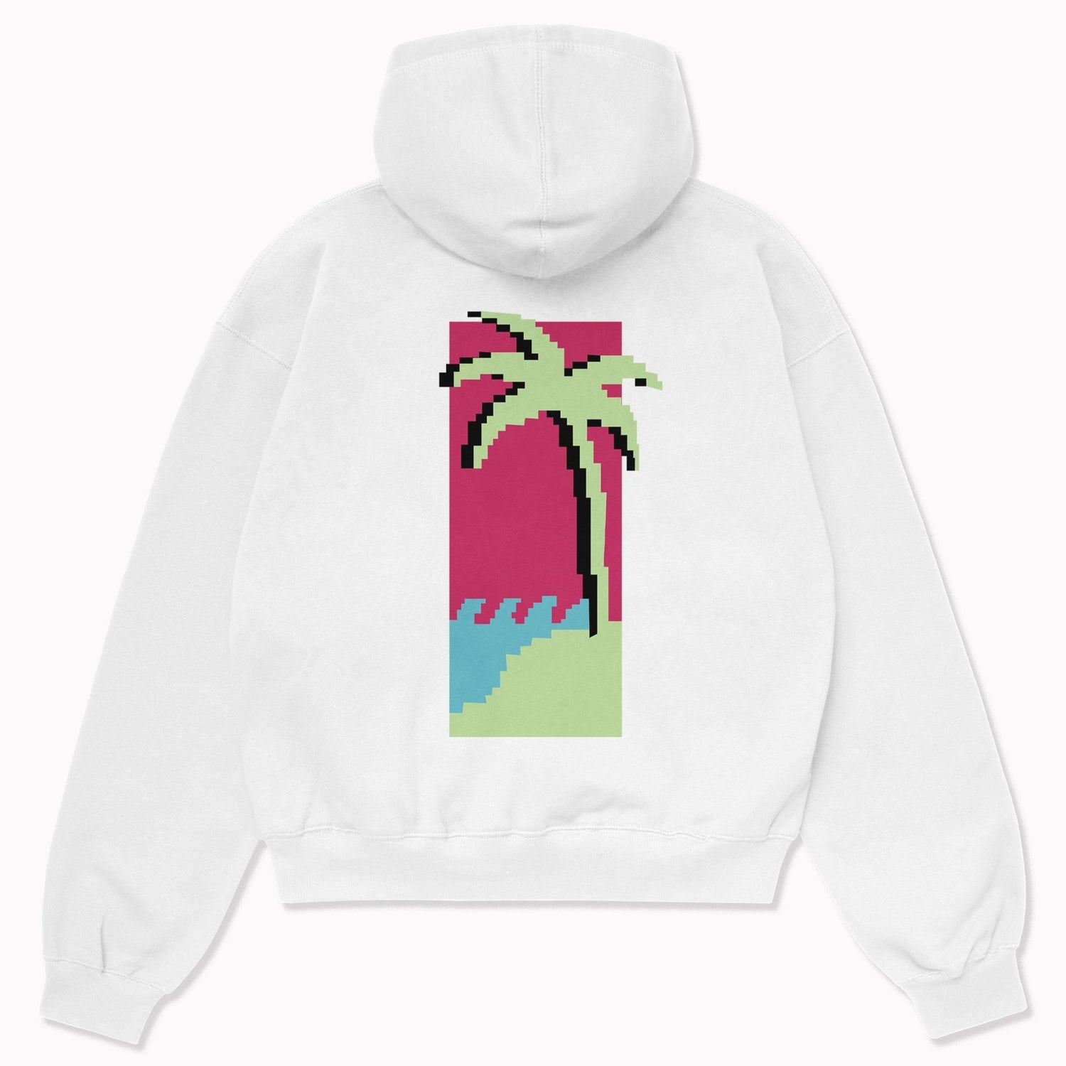 Coconut Oversized Graphic Hoodie