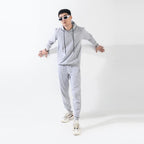 Heather Grey Fleece Hoodie