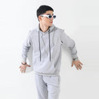 Heather Grey Fleece Hoodie
