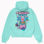 Kawaii Invasion Oversized Graphic Hoodie