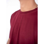 Oversized Maroon Tee