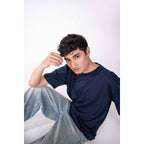 Basic Navy Blue Tee