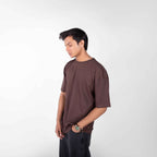 Oversized Dark Brown Tee