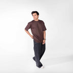 Oversized Dark Brown Tee