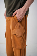 Rust Cargo Baggy Trouser