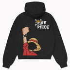 One Piece Oversized Graphic Hoodie