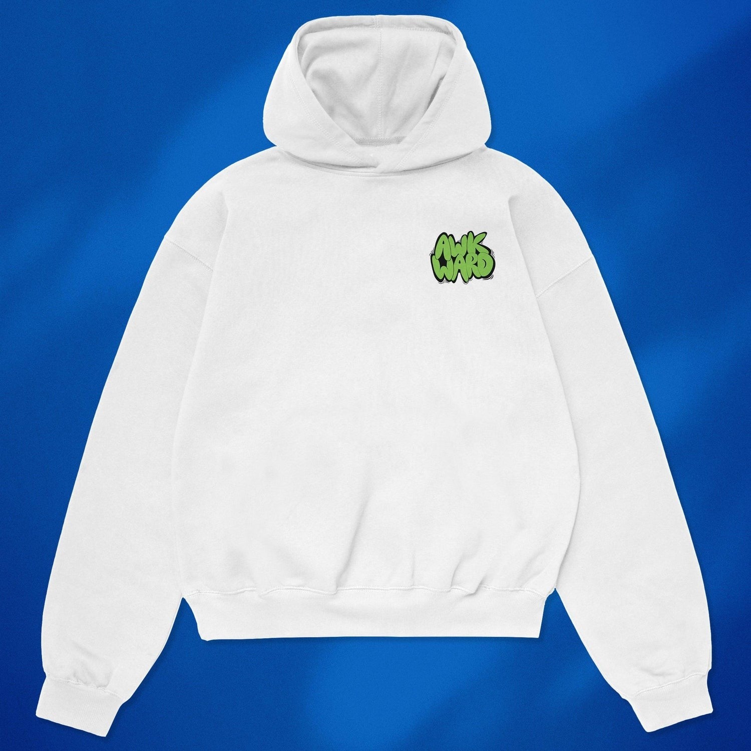 Socially Awkward Oversized Graphic Hoodie