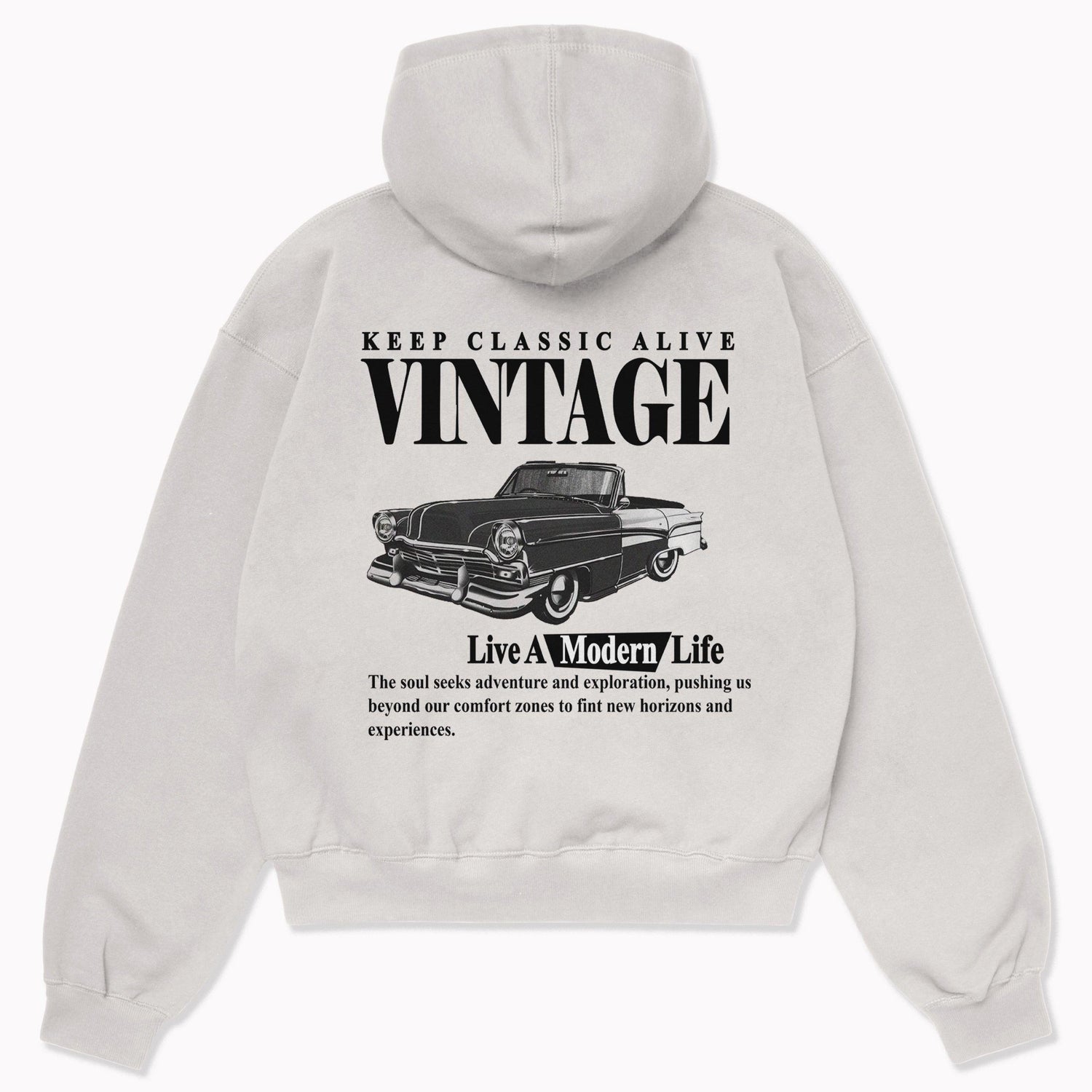 Vintage Oversized Graphic Hoodie