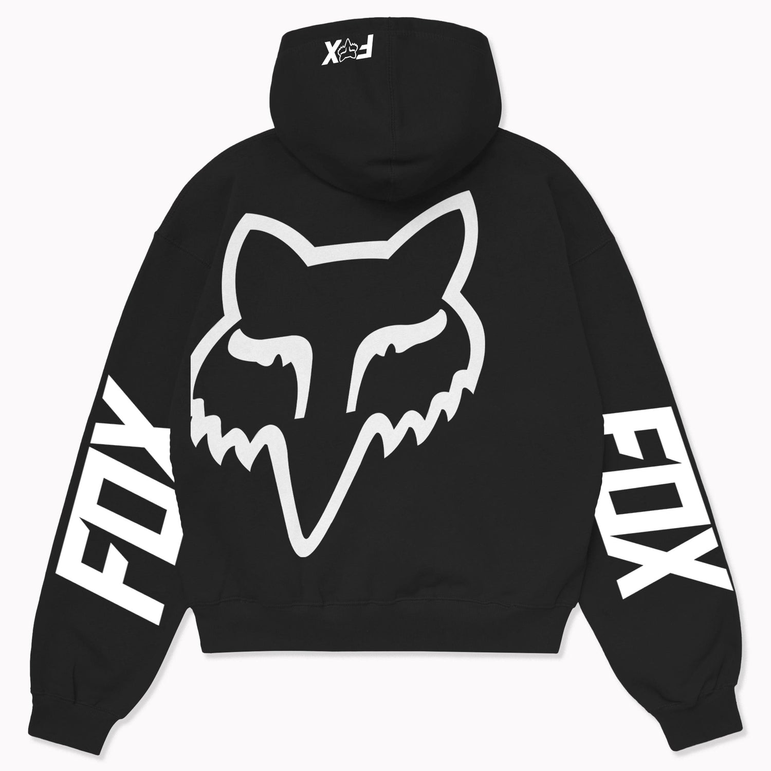 Fox Oversized Graphic Hoodie