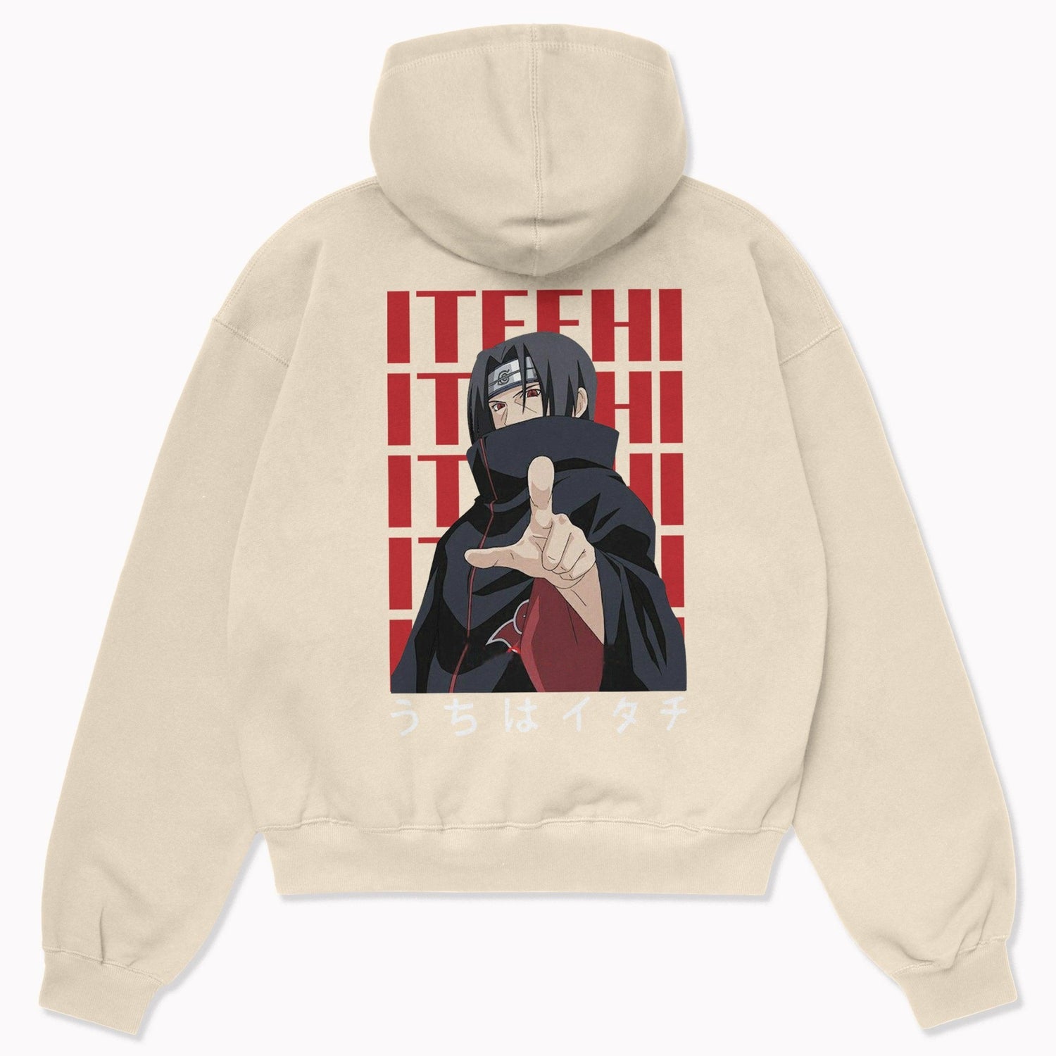 Itachi Illusion Oversized Graphic Hoodie