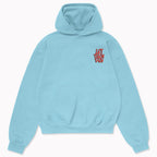 Let Them Talk Oversized Graphic Hoodie