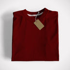 Maroon Basic Tee