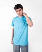 Sky Blue Basic Tee