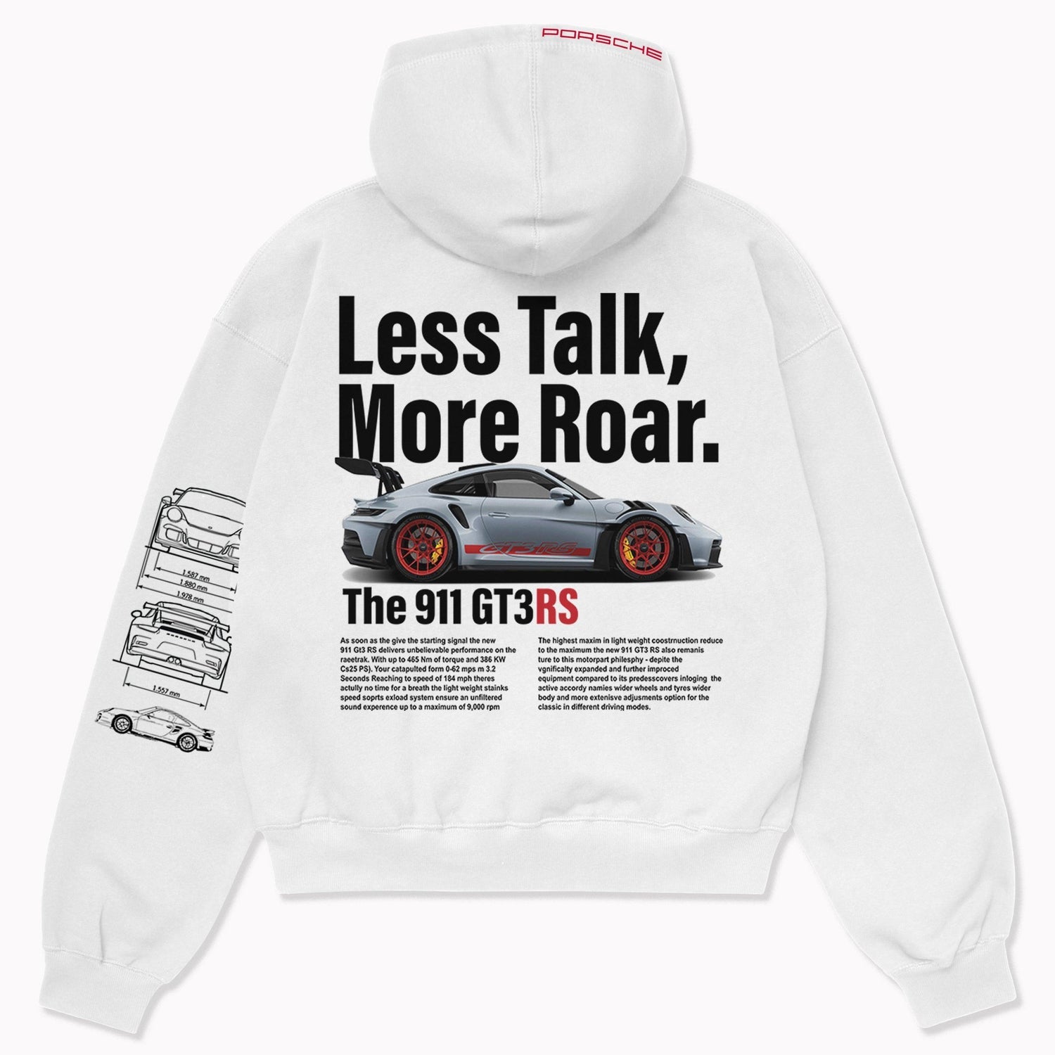 Roar Oversized Graphic Hoodie