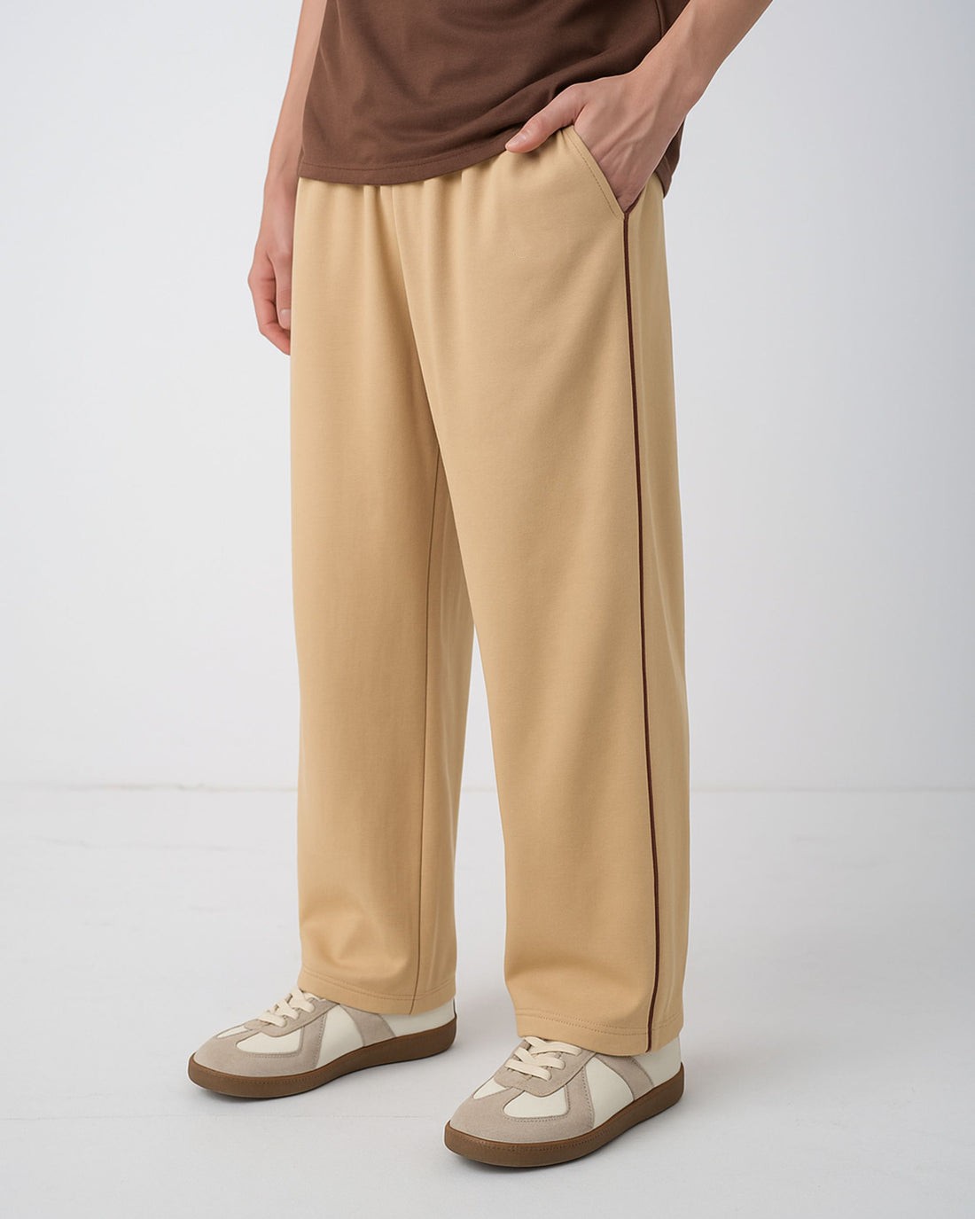 Skin Straight Piping Trouser