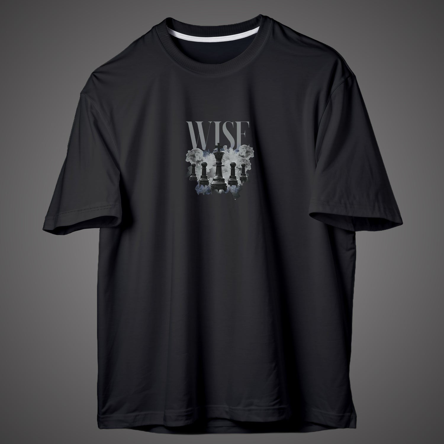 OVERSIZED WISE CHESS TEE
